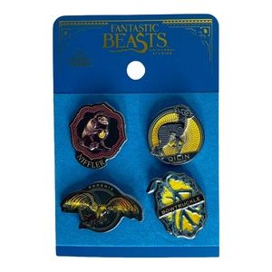 Universal Studios Harry Potter Fantastic Beasts Pin Set